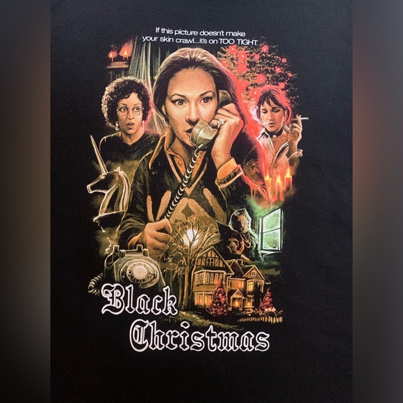 Gutter Garbs Black Christmas: Strange Calls t shirt sz 2X - Picture 2 of 3